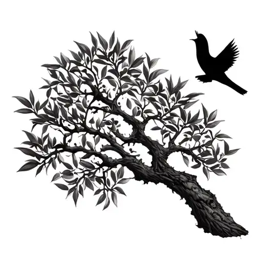Olive Tree & Dove
