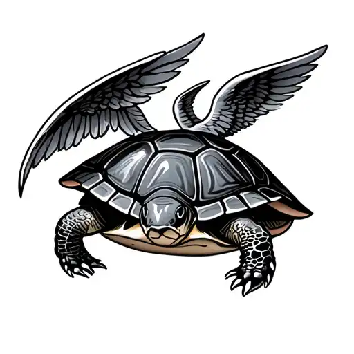 Turtle With Wings