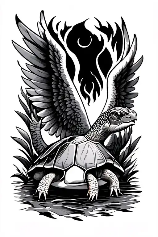 Turtle With Wings