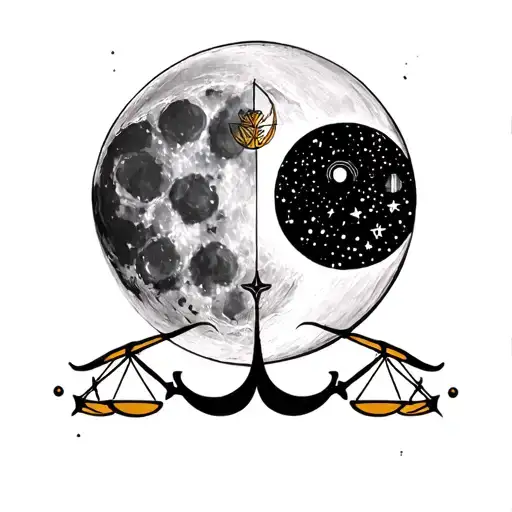 Moon And Libra