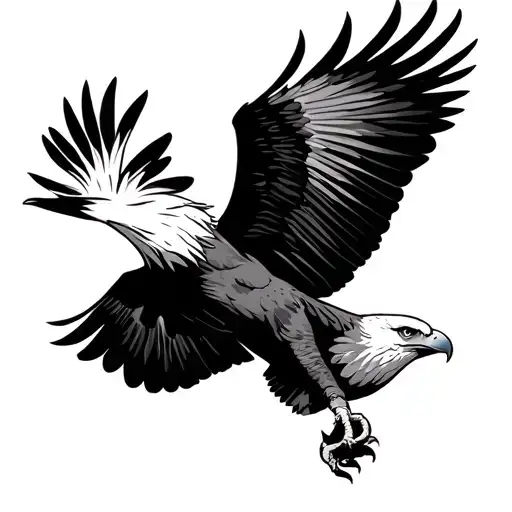 Eagle Flying Towards Me
