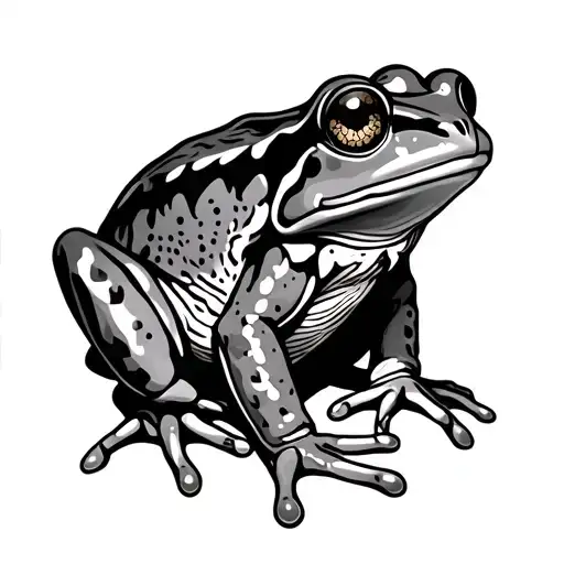 Simpl Mexican Styled Frog Sitting