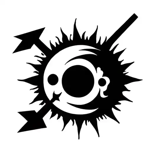 Arrow Moon Sun