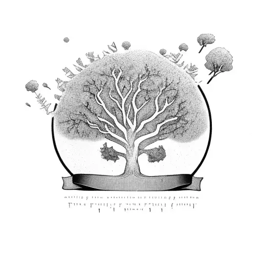 Simple Tree With The Words Family Is Sharing A Bond Not Blood