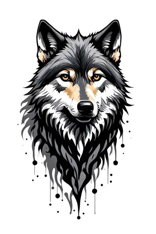 Lone Wolf Silhouette