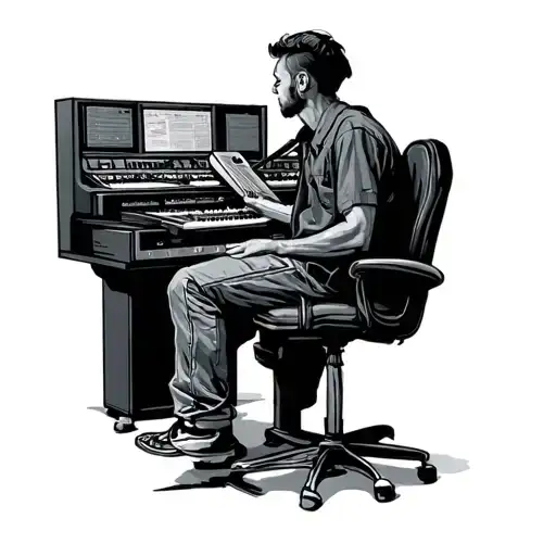 Music Producer Sitting