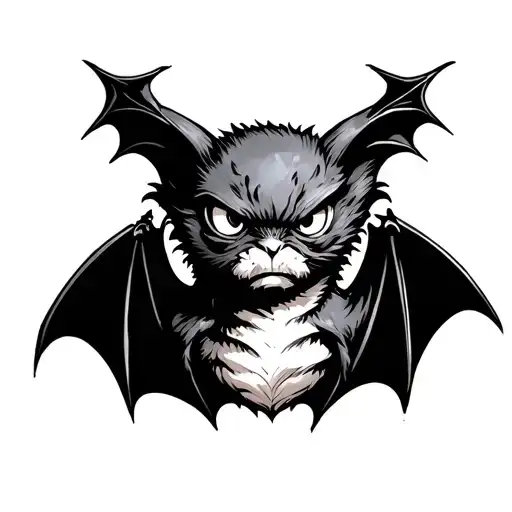 Bat In The Style Of Old School