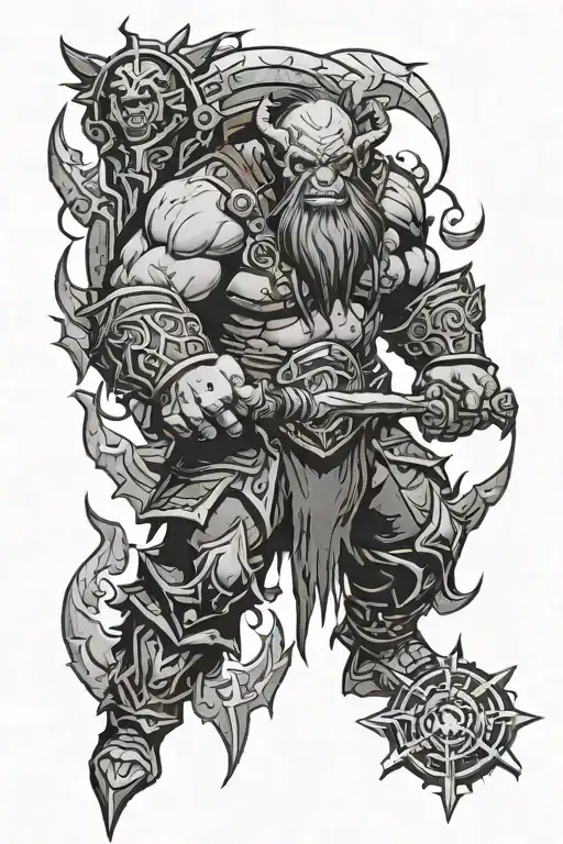 Orc World Of Warcraft Horde Symbol