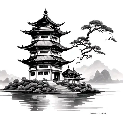 Traditional Chinese Pagoda