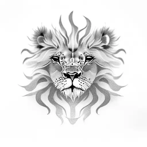 Lion Lion Cub Ladybug