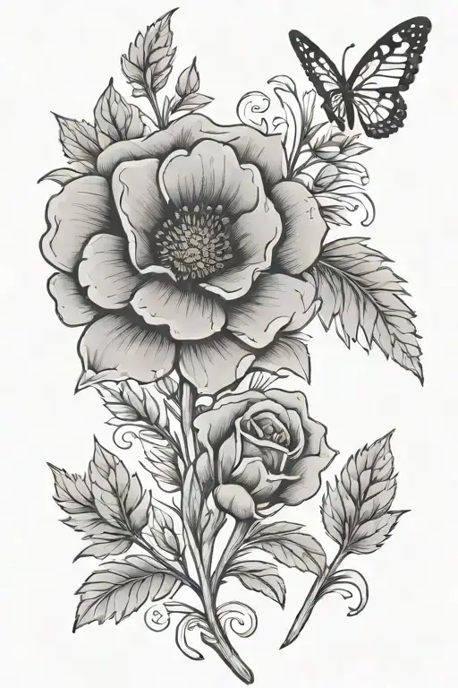 Ataraxia Written Word And Lavender Flower