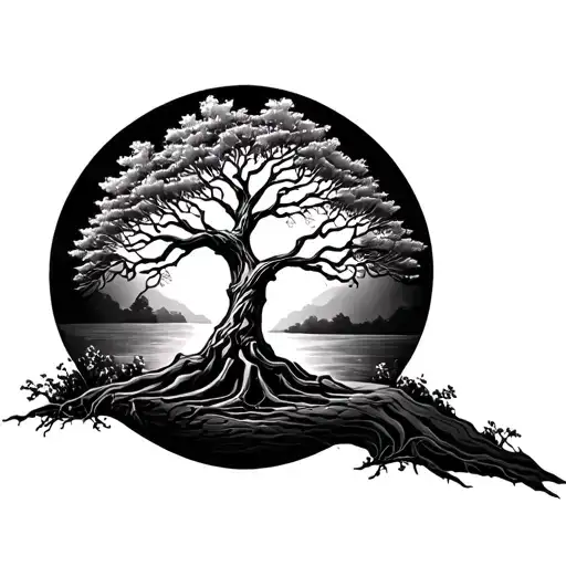 Tree Of Life As An Oak Tree