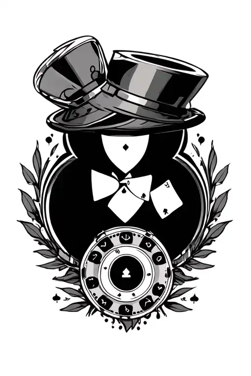 Casino Setting Surrounded