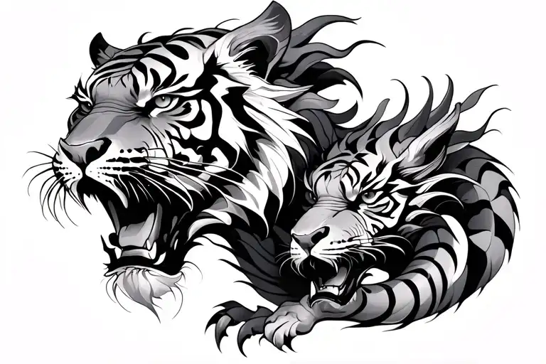 Tiger And Dragon