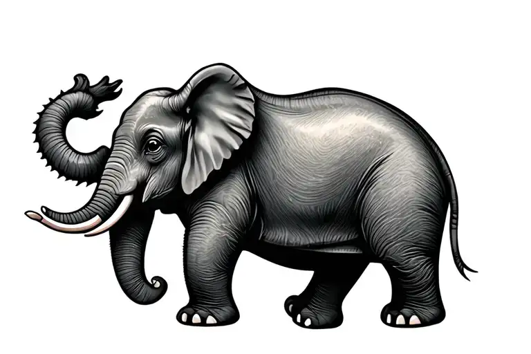 Little Elephant Staying