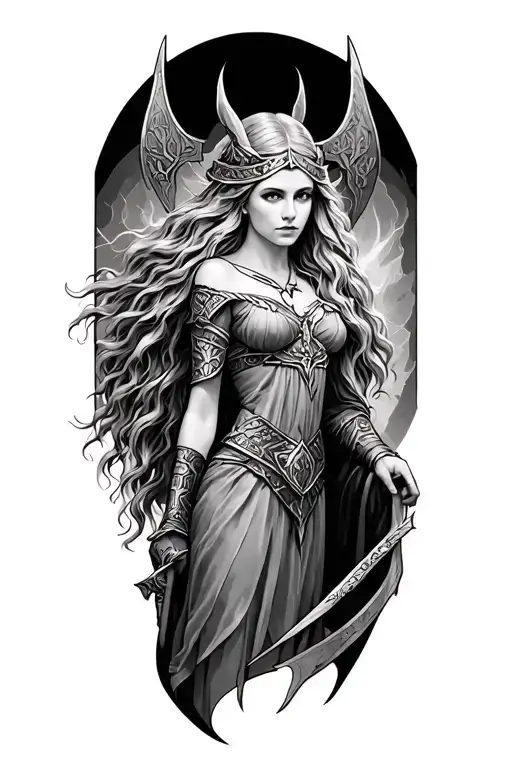 Freyja Norse Goddess