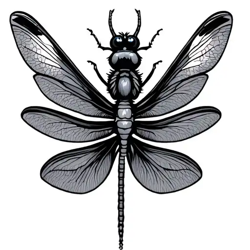 Dragon Fly Symmetrical