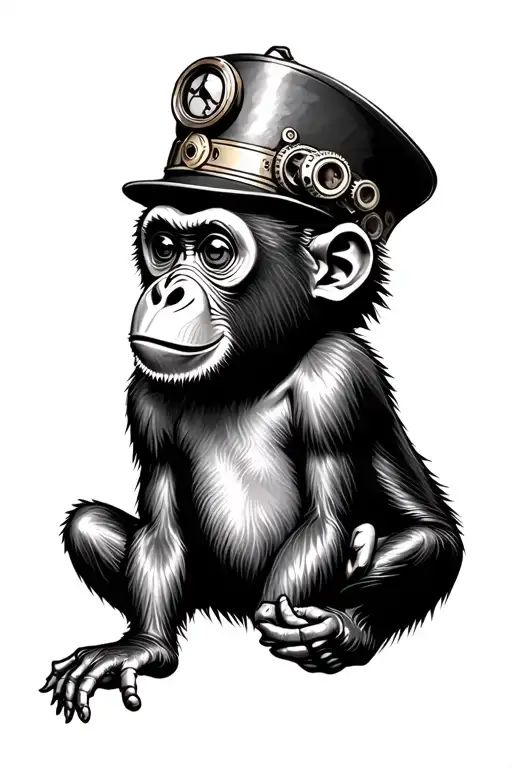 Steampunk Monkey
