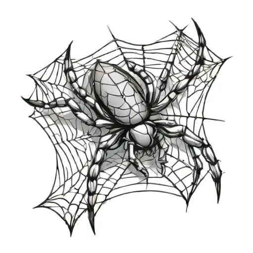 Spider And Web Design