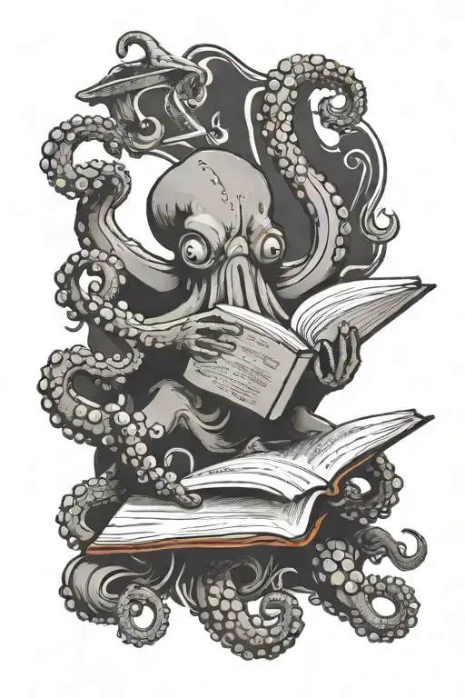 Octopus Reading Book