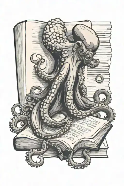 Octopus Reading Book