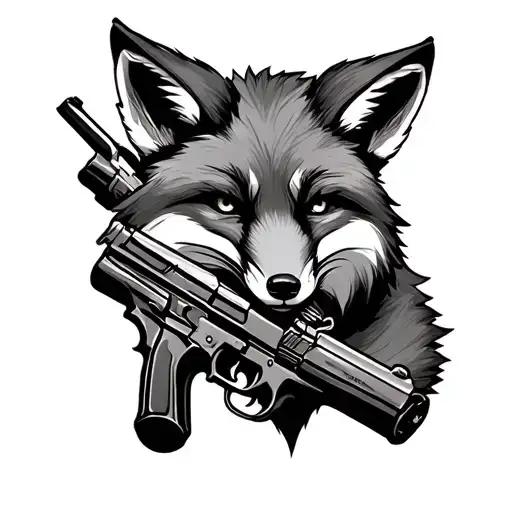 Fox With Guns