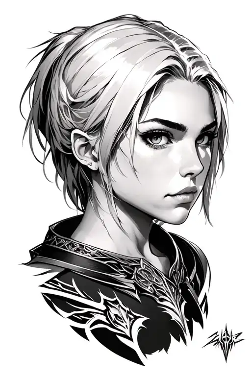Titan Annie Leonhart From Anime