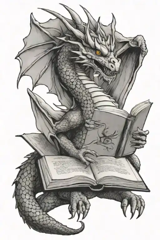 Dragon Reading Book
