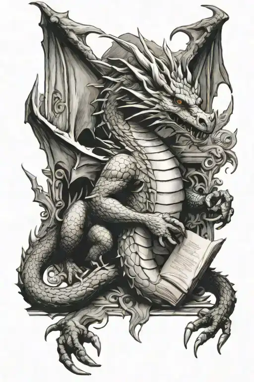 Dragon Reading Book
