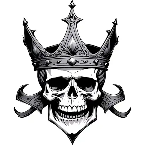 Heavy Is The Head That Wears The Crown Skull