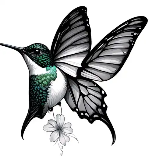 Hummingbird Butterfly