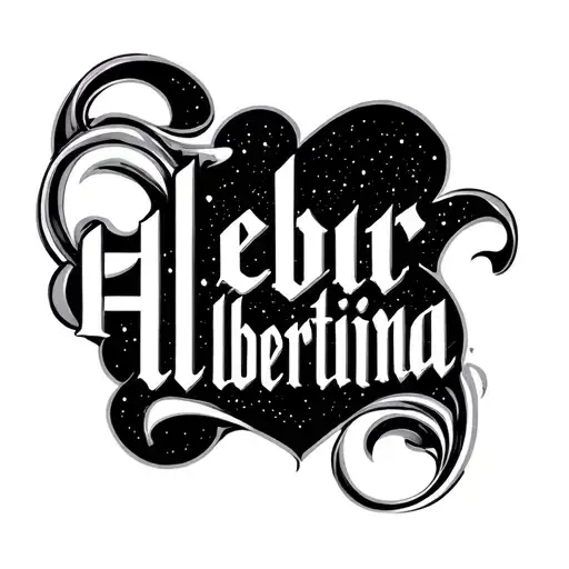 The Word 'Albertina'