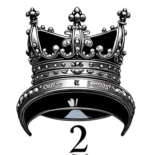 Rolex Crown With Number 2 Under It