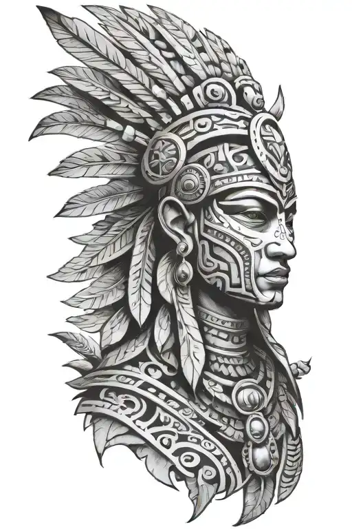 Mayan Inspired Warrior