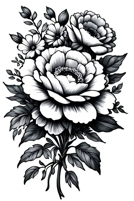 Birth Flower Bouquet