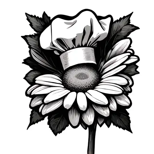 Daisy With A Chefs Hat