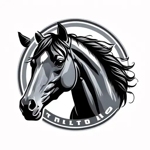 Colt Logo And Horse