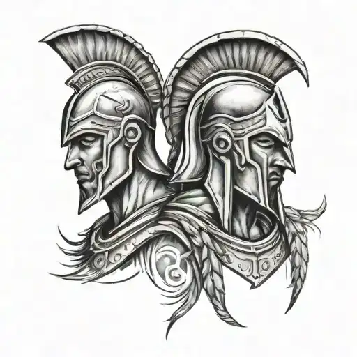 Young And Old Spartan