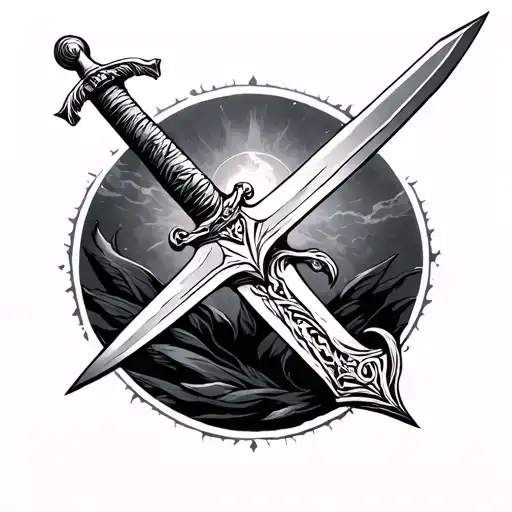 Biblical Myth Involving Swords