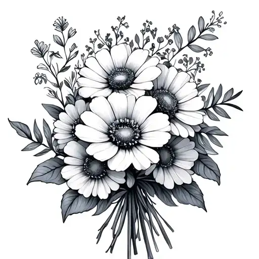 Birth Flower Bouquet