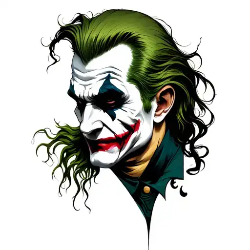 Joker Face Profile Small