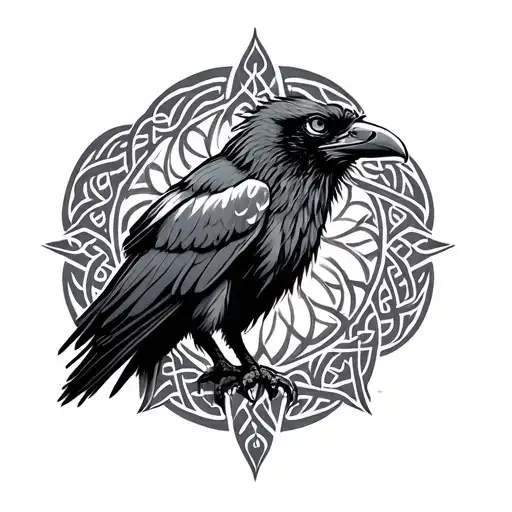 Celtic Raven