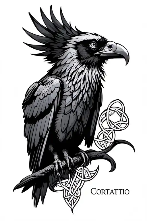 Celtic Raven