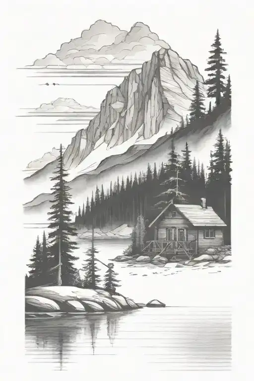 Add A Man Fishing On The Rock