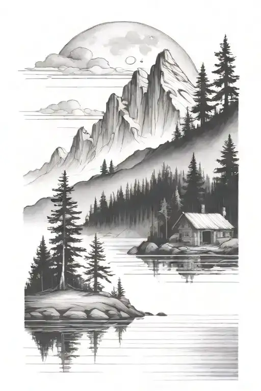 Add A Crescent Moon In The Top Left