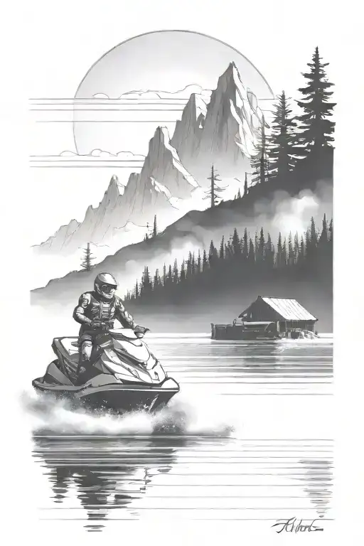 Add A Jetski In The Water