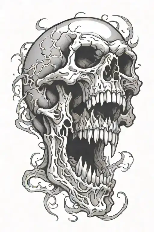 Skull Screaming Skull