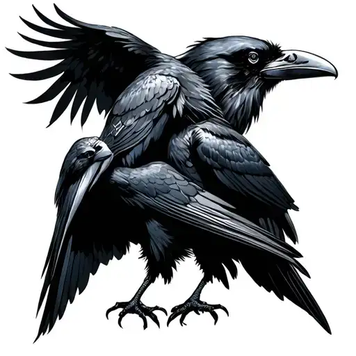 Raven Hugs You And Fucks You