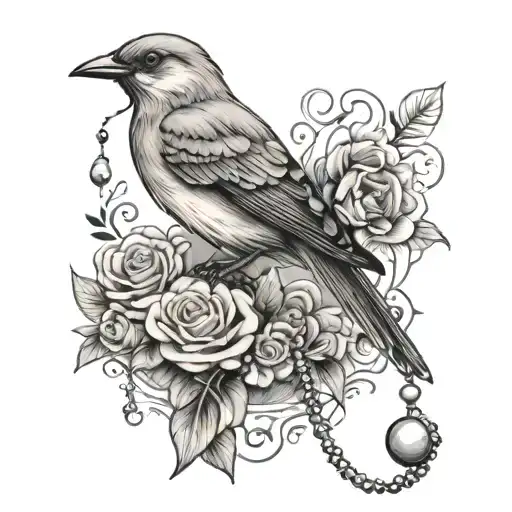 Birds And Rosary