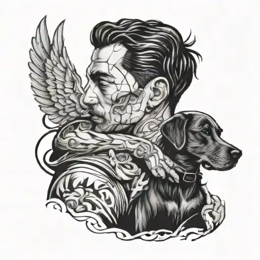 Lonely Man Born In Gemini Sign Who Loves Dog And Love To Travel